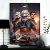 Max F1 Car V Verstappen Poster Gallery Prints Self Adhesive Home Decor Decoration Wall Decals Living - Max Verstappen Shop