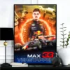 Max F1 Car V Verstappen Poster Gallery Prints Self Adhesive Home Decor Decoration Wall Decals Living 6 - Max Verstappen Shop