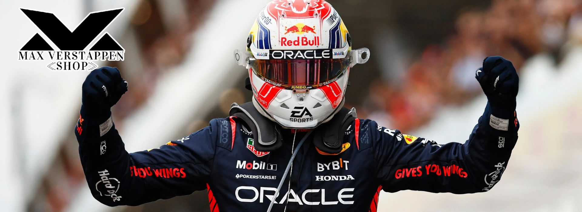 Max Verstappen Shop Banner 1