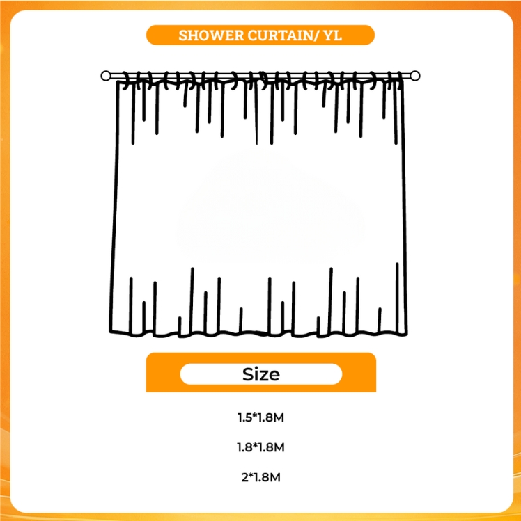 3D shower curtain - Max Verstappen Shop